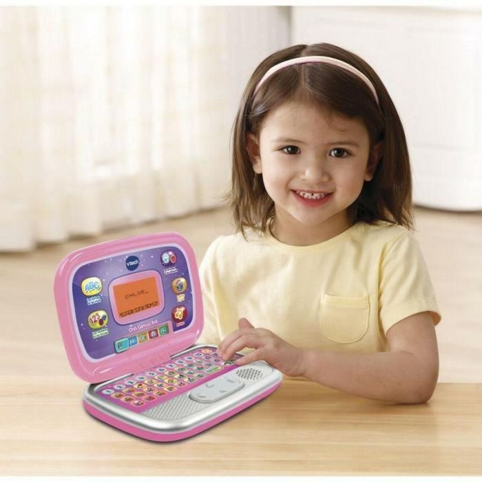 Ordenador portátil Vtech Ordi Genius Kid Juguete educativo Rosa Interactivo Francés (FR) 1 Ordenador portátil Vtech Ordi Genius Kid Juguete educativo Rosa Interactivo Francés (FR) 1