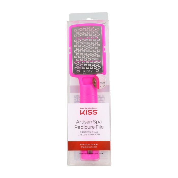 Red Kiss Artisan Spa Pedicure File - Raspador De Callos Rosa