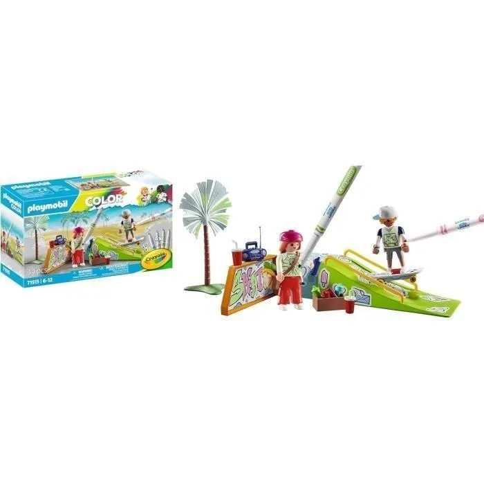 Playmobil Skatepark Color 71515 5 Playmobil Skatepark Color 71515 5