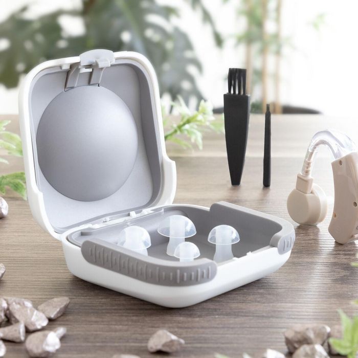 Amplificador de Sonido Retroauricular con Accesorios Welzy InnovaGoods 1 unidad 8 Amplificador de Sonido Retroauricular con Accesorios Welzy InnovaGoods 1 unidad 8