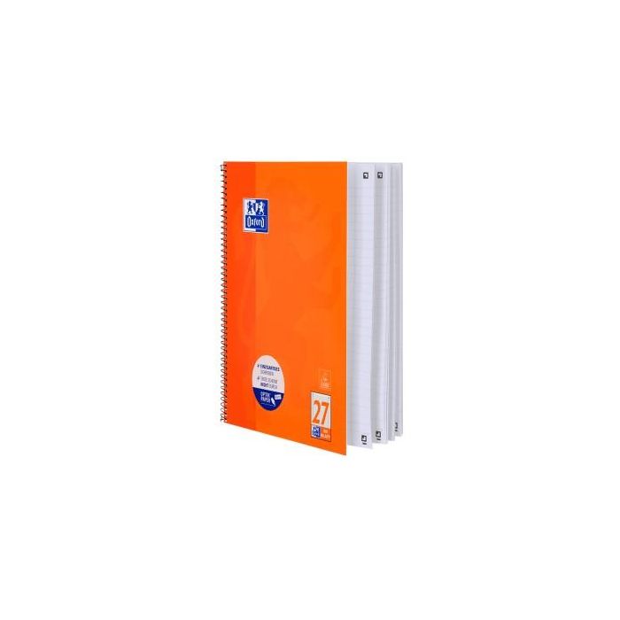 Oxford Collegeblock A4+220x295mm 80 Bl. Liniert Rand L+R 7
