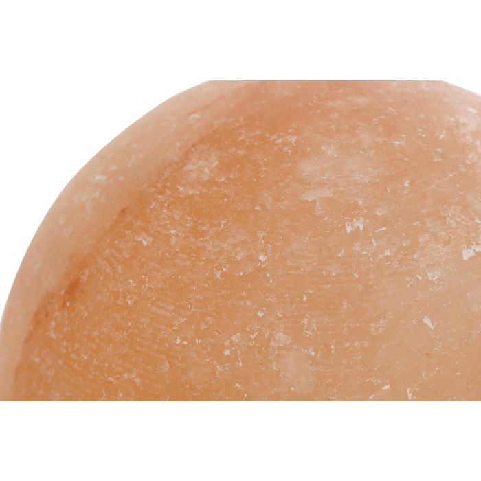 DKD Home Decor Lámpara de Sobremesa Árabe de Sal del Himalaya Rosa en Forma de Bola E14 15W, 15x15x15cm - Juego de 2 Unidades 2
