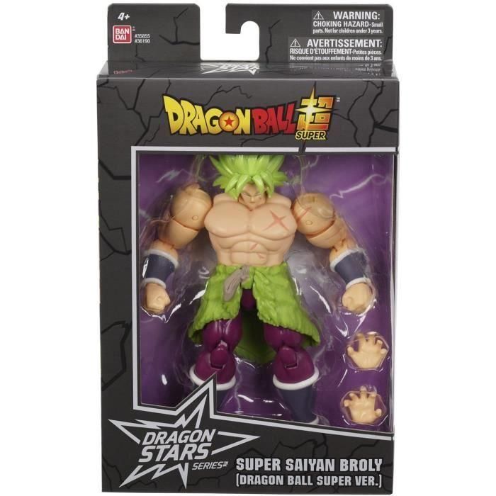 Dragon Ball Super - Figura de estrella de dragón de 17 cm - Super Saiyan Broly 1
