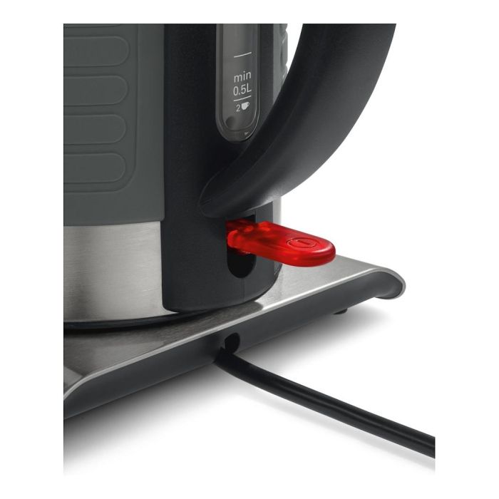 Bosch TWK7S05 Hervidor de Agua Eléctrico 1.7L 2200W Gris/Negro 7 Bosch TWK7S05 Hervidor de Agua Eléctrico 1.7L 2200W Gris/Negro 7