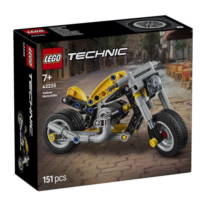 Lego Juego de construccion Moto Amarilla Technic