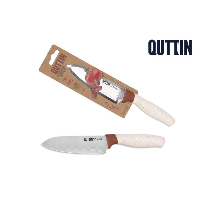 Cuchillo Mini Santoku Terra 12 cm - Quttin (36 Unidades) Cuchillo Mini Santoku Terra 12 cm - Quttin (36 Unidades)