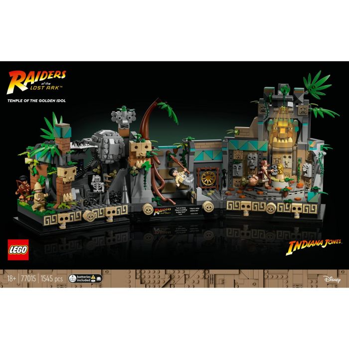 LEGO 77015 Indiana Jones Templo del Ídolo Dorado Set de Construcción 10