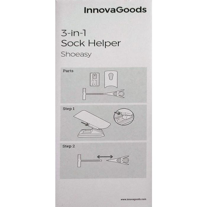 Inde Calzador de Calcetines y Zapatos con Quitacalceti (8 Unidades) 12