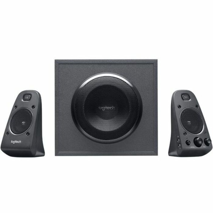 Logitech Z625 Altavoces 2.1 THX 400W RMS para Gaming, Películas y Música con Conexión Óptica, 3.5 mm y RCA 11 Logitech Z625 Altavoces 2.1 THX 400W RMS para Gaming, Películas y Música con Conexión Óptica, 3.5 mm y RCA 11
