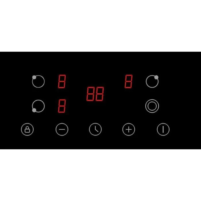 Oceanic Vitrocerámica de 3 Zonas 5200W Ancho 60 cm 2