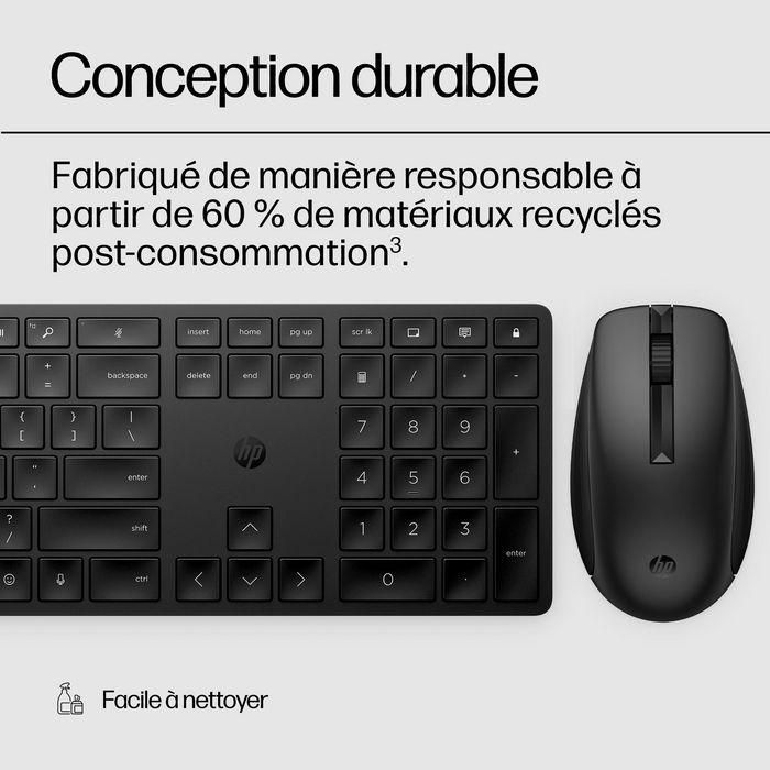 HP 650 Wireless Keyboard and Mouse Combo 15 HP 650 Wireless Keyboard and Mouse Combo 15