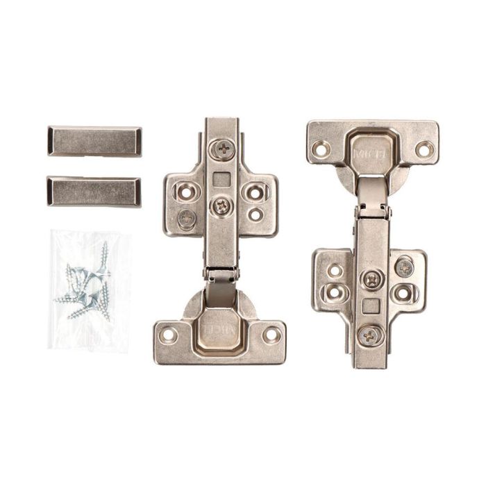 Edm Bisagra de cazoleta recta con sistema soft-close 35mm zincado bc05 Edm Bisagra de cazoleta recta con sistema soft-close 35mm zincado bc05