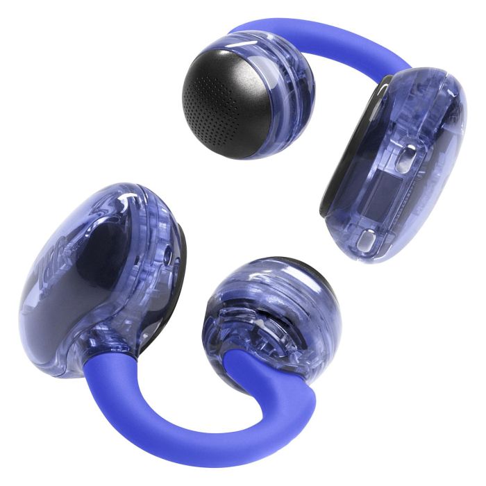 JBL Soundgear Clips - Auriculares deportivos inalámbricos TWS de gancho abiertos, IP54, color azul fantasma, Bluetooth 5.4, batería de hasta 32 horas 7