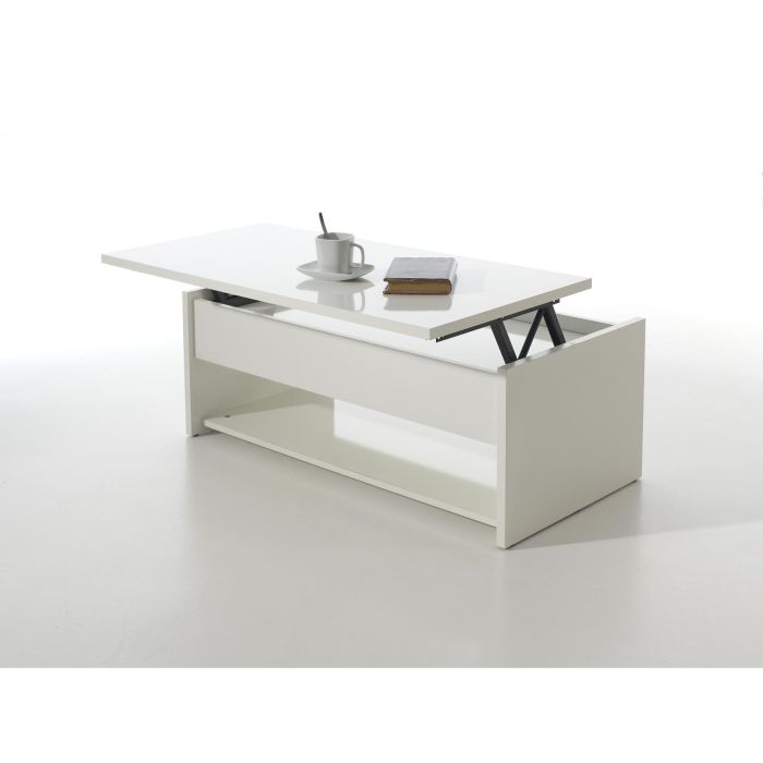 HERRAJES ALK FEUDO PLUS 475 Elevable Con Muelle H198 Negro Hierro Mesa Centro