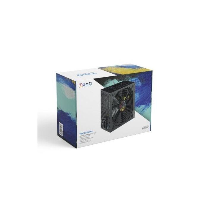 Fuente Alimentacion Tooq Tqapolo - 600Sp Atx 600 W 4 Fuente Alimentacion Tooq Tqapolo - 600Sp Atx 600 W 4