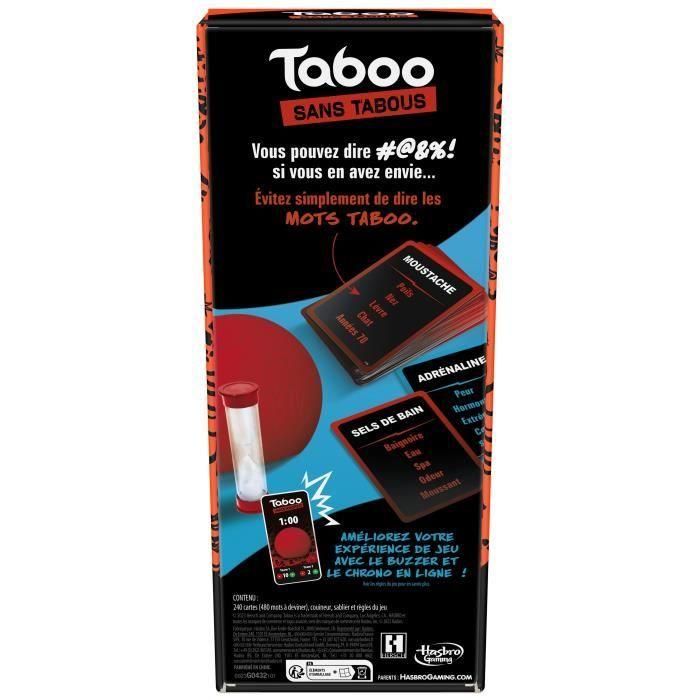 Hasbro Gaming HAS5010996248329 Taboo sans taboos, Juego de Mesa Atmosférico para Adultos 4