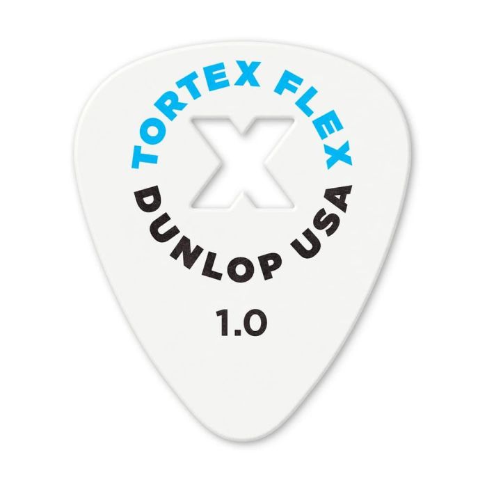 Dunlop Tortex Flex X Púas de Guitarra, 1,00Mm, Pack 12 Unidades