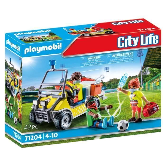 Coche De Rescate City Life 71204 Playmobil Coche De Rescate City Life 71204 Playmobil