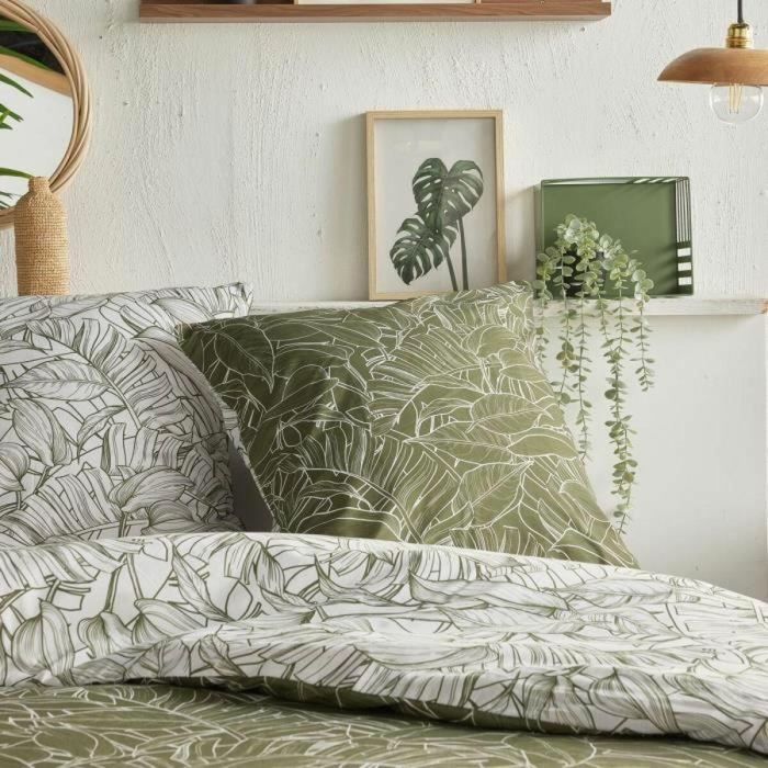 Today TOD3574641288945 Juego de cama Crazy Estampado jungla 2 personas 220 x 240 cm Verde 3