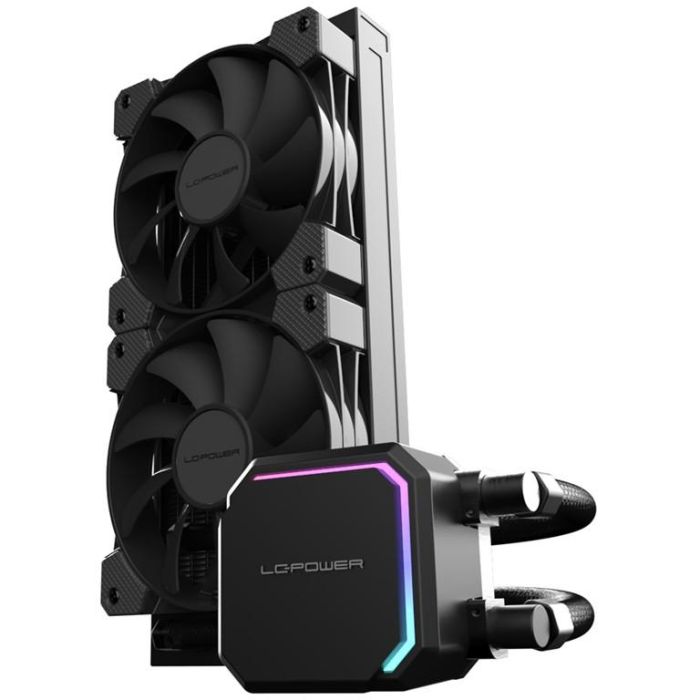 LC-Power LC-CC-240-B Sistema Refrigeración Líquida All-in-One 2 Ventiladores 12cm Negro con Iluminación RGB 5 LC-Power LC-CC-240-B Sistema Refrigeración Líquida All-in-One 2 Ventiladores 12cm Negro con Iluminación RGB 5