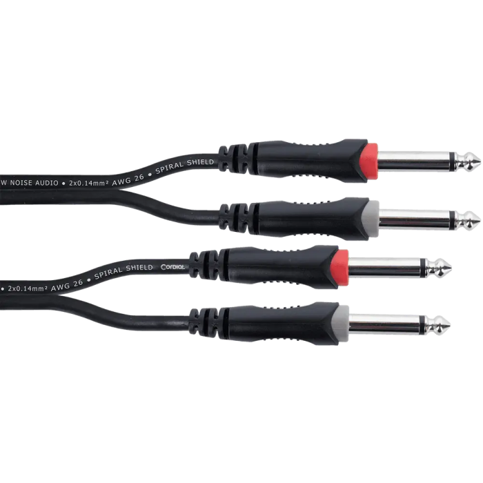 Cordial Cable De Audio Doble Mono Jacks 3 M 0 Cordial Cable De Audio Doble Mono Jacks 3 M 0