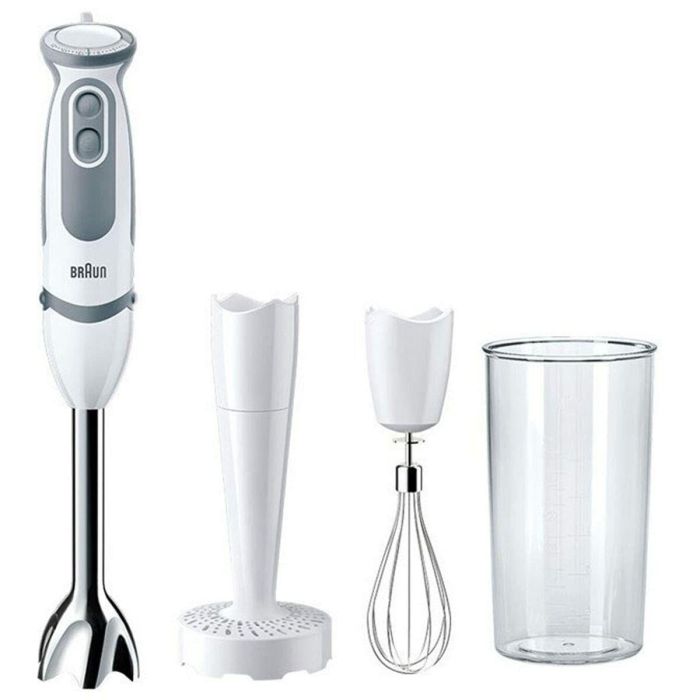 Licuadora - BRAUN - MQ5207WH - 1000 W - 600 ml - Gris/Blanco 2 Licuadora - BRAUN - MQ5207WH - 1000 W - 600 ml - Gris/Blanco 2