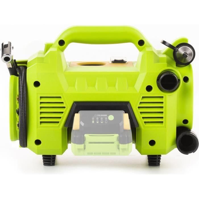 Compresor inalámbrico - FIELDMANN - 20V - 10,3 bar - 235 L/min - Batería y cargador no incluidos 4 Compresor inalámbrico - FIELDMANN - 20V - 10,3 bar - 235 L/min - Batería y cargador no incluidos 4