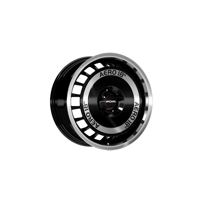 Ronal RON012.2294.005 Llanta R50 Aero Negra 8.0x18 ET35 Anclaje 112x5 Buje 76