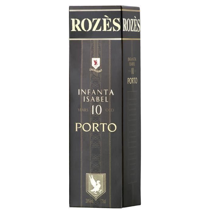 Rozes - 10 Años - Infanta Isabel - Porto - 75 cl - Estuche 2