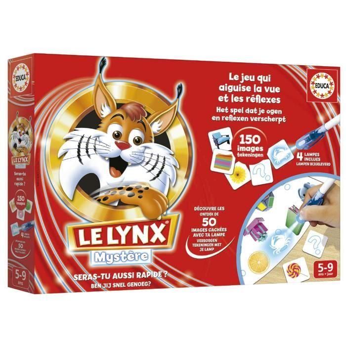 Educa 19699 LYNX MYSTeRE Juego de agudeza visual 150 Imágenes 3 Educa 19699 LYNX MYSTeRE Juego de agudeza visual 150 Imágenes 3