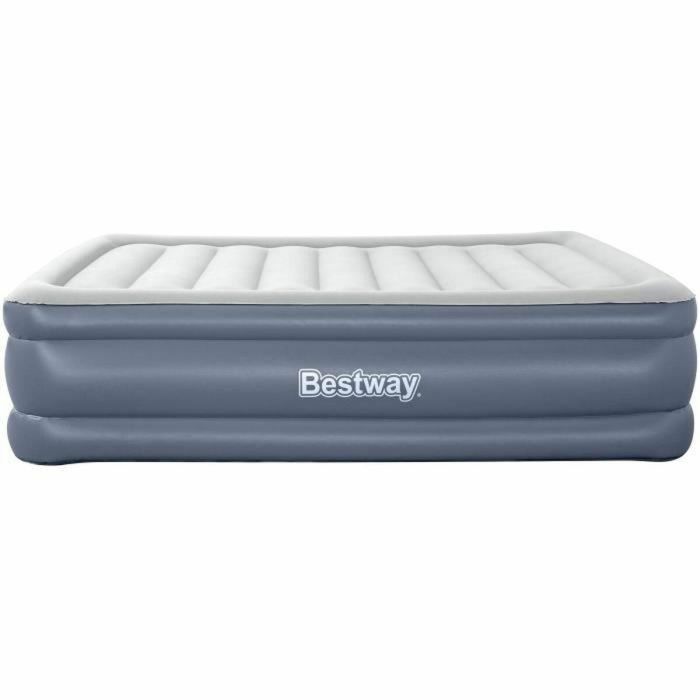 Bestway 6713I Colchón Hinchable Tritech™, 2 plazas, 203x152x51 cm, Bomba Eléctrica Integrada, con Estructura de Cama 4