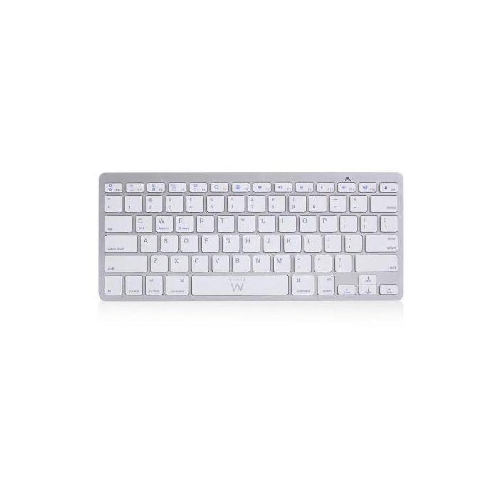 Ewent Teclado Ultradelgado Bluetooth Ew3161 para Tablet, Compatible con iOS, Mac OS, Android y Windows, Diseño Delgado, Hasta 30 Horas de Uso