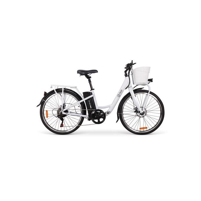 YOUIN YOURIDE Paris - PASEO - RUEDA 26” - BAT. INTEGRADA Y EXTRAIBLE - BLANCA 4