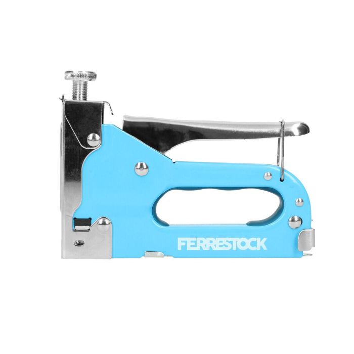 Grapadora Profesional Ferrestock Nº 53 6-14 mm Azul 8