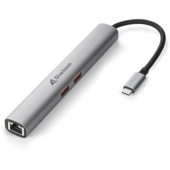 Sharkoon OfficePal Combo Adapter (grau) 1