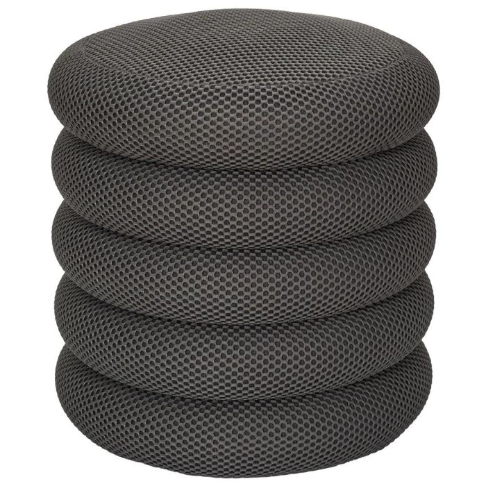 Puf Almacenaje Atom Gris Home Deco Factory 2 Puf Almacenaje Atom Gris Home Deco Factory 2
