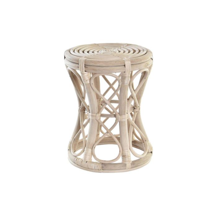 DKD Home Decor Mesita Auxiliar Tropical de Ratan Color Natural 30x30x40 cm 0 DKD Home Decor Mesita Auxiliar Tropical de Ratan Color Natural 30x30x40 cm 0