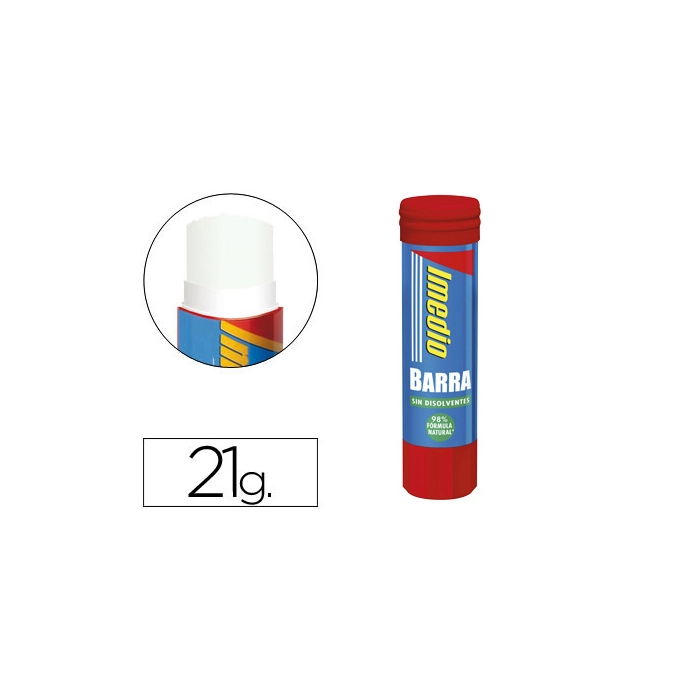 Imedio Pegamento En Barra 21 gr Sin Disolventes (Set de 12) (Set de 12) 0 Imedio Pegamento En Barra 21 gr Sin Disolventes (Set de 12) (Set de 12) 0