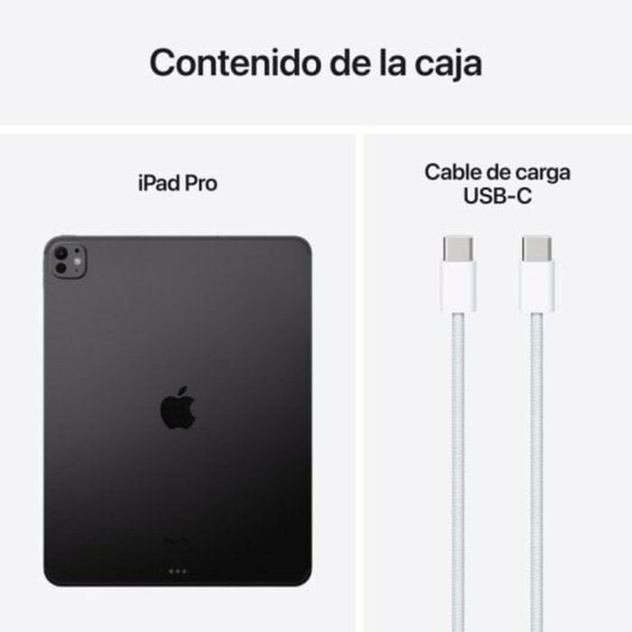 Apple iPad Pro 13" 2024 7th Wifi Cell/ 5G/ M4/ 256Gb/ Negro Espacial 1 Apple iPad Pro 13" 2024 7th Wifi Cell/ 5G/ M4/ 256Gb/ Negro Espacial 1