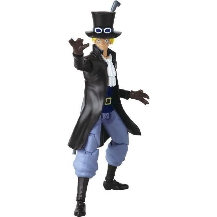 Figura Anime Heroes - BANDAI - One Piece Sabo 17 cm - 16 puntos de articulación 4 Figura Anime Heroes - BANDAI - One Piece Sabo 17 cm - 16 puntos de articulación 4