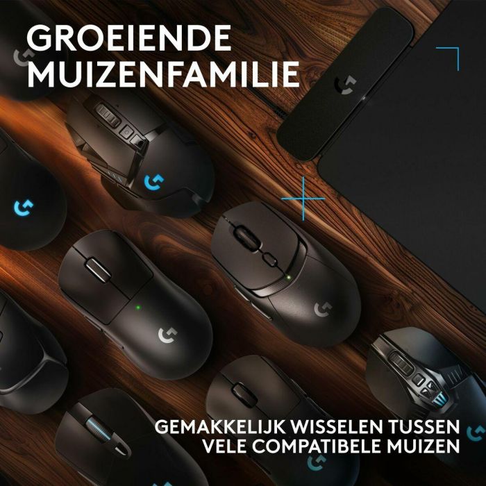 Logitech G LOG5099206128828 Alfombrilla de ratón gaming con sistema de carga inalámbrica Powerplay 2, color negro 3