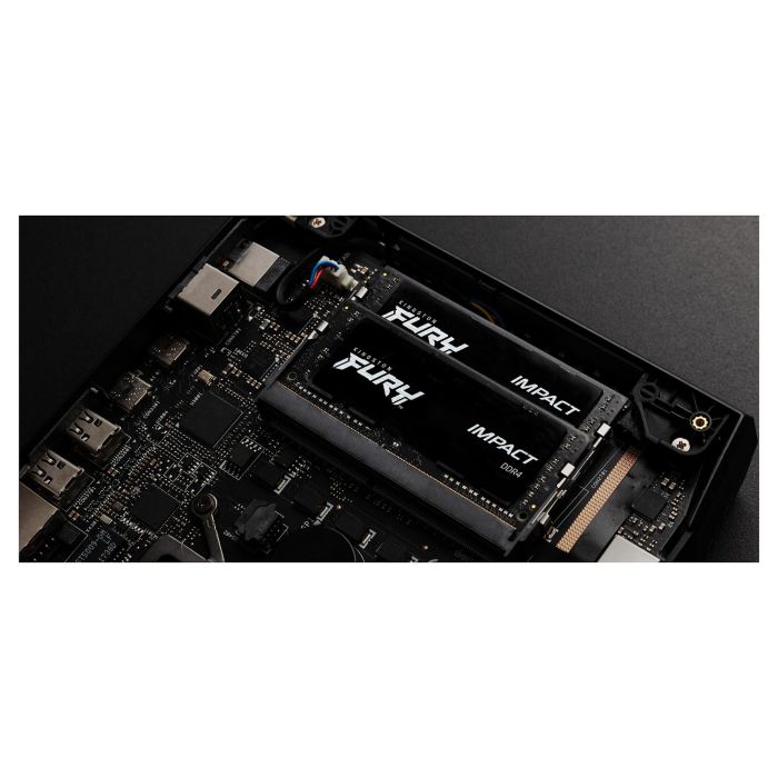 Kingston Memoria RAM FURY Impact 32GB DDR4 3200MHz CL20 SODIMM para Portátil Kingston Memoria RAM FURY Impact 32GB DDR4 3200MHz CL20 SODIMM para Portátil