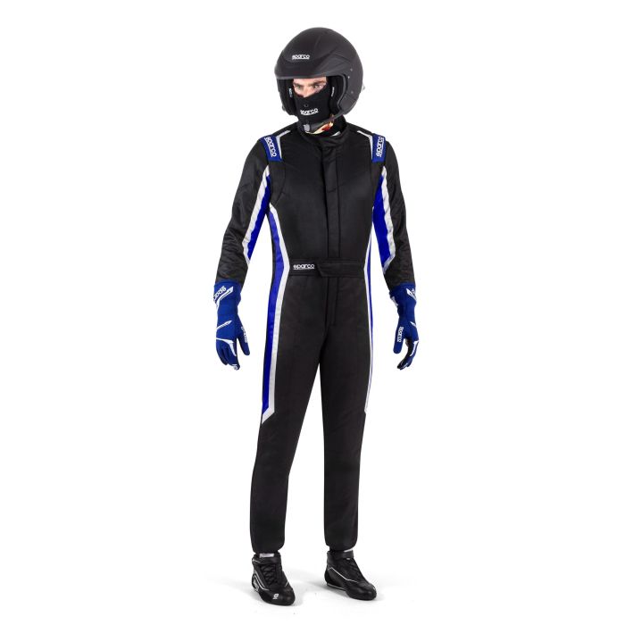 Traje De Carreras Sparco Sprint Pro 2025 Negro-Azul Talla 52 SBRS0006B0K05052 Traje De Carreras Sparco Sprint Pro 2025 Negro-Azul Talla 52 SBRS0006B0K05052
