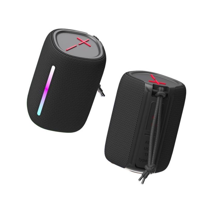 Altavoz Bluetooth Forever Bs - 10 Led Black 5 Altavoz Bluetooth Forever Bs - 10 Led Black 5