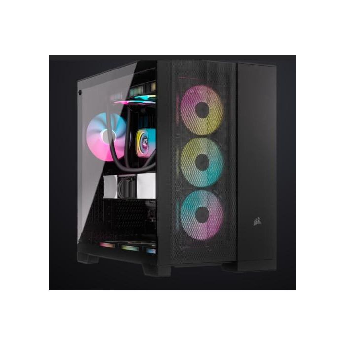 Caja Corsair 6500D Airflow Mid-Tower Negra CC-9011259-WW 2 Caja Corsair 6500D Airflow Mid-Tower Negra CC-9011259-WW 2