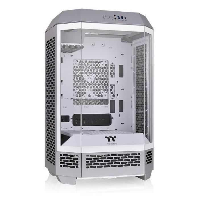 Thermaltake The Tower 300 Mini Torre PC Micro-ATX/Mini-ITX "Limestone" SPCC con Panel de Vidrio Templado Gris/Blanco 2 Thermaltake The Tower 300 Mini Torre PC Micro-ATX/Mini-ITX "Limestone" SPCC con Panel de Vidrio Templado Gris/Blanco 2
