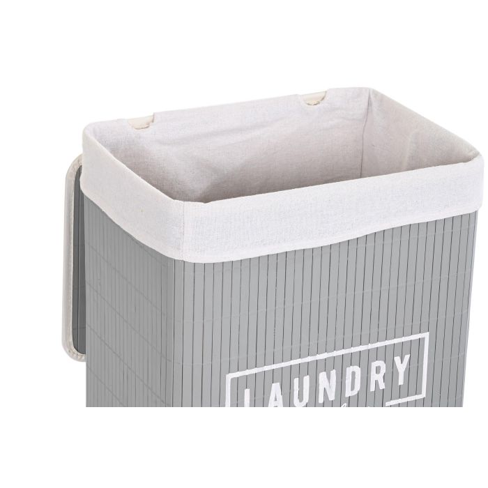 DKD Home Decor Cesta Ropa Basicos Gris Oscuro 30 x 46 x 40 cm Set de 6 3 DKD Home Decor Cesta Ropa Basicos Gris Oscuro 30 x 46 x 40 cm Set de 6 3