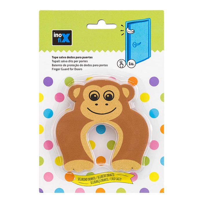 Inofix Tope Salva Dedos para Puertas Marrón 5211-4-001 Blister 1 Inofix Tope Salva Dedos para Puertas Marrón 5211-4-001 Blister 1