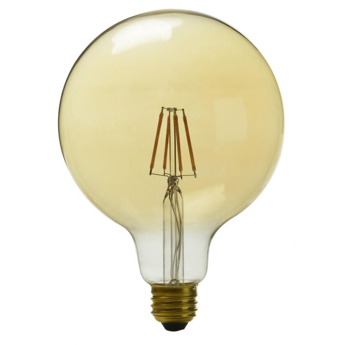 muvit iO bombilla inteligente Filamentos Globo pequeña E27/ 5W/470lm Ambar D80 H120 (Tasa RAEE incl)