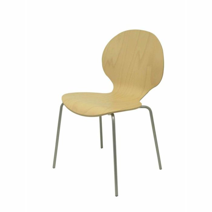 Silla de Recepción Peñas P&C 4321M Marrón Marrón claro (4 uds) 2 Silla de Recepción Peñas P&C 4321M Marrón Marrón claro (4 uds) 2